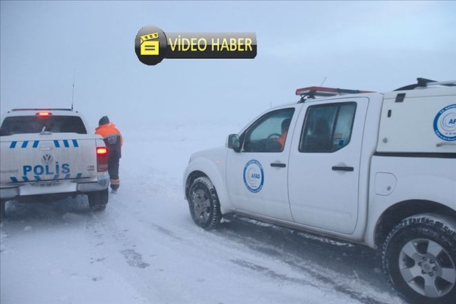 Erciyes´te mahsur kalan yaklaşık 15 kişi kurtarılmayı bekliyor 