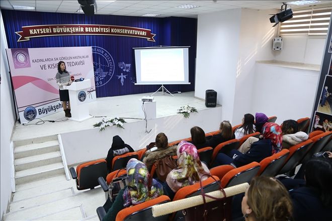 Büyükşehir´de sağlık seminerleri devam ediyor