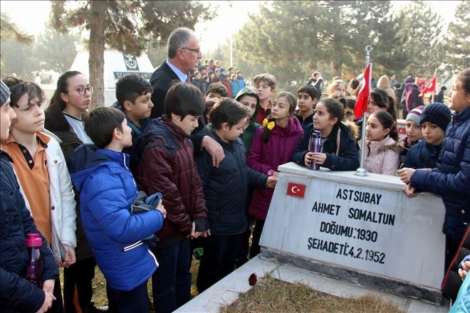 Tekden öğrencilerinden anlamlı ziyaret