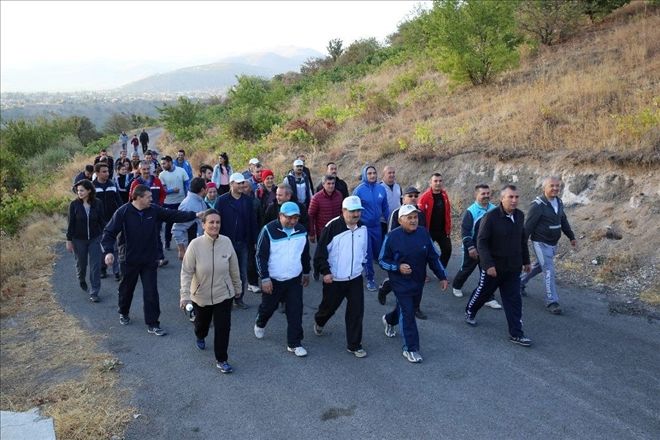 Melikgazi´de sabah sporu ve personel moral günleri devam ediyor