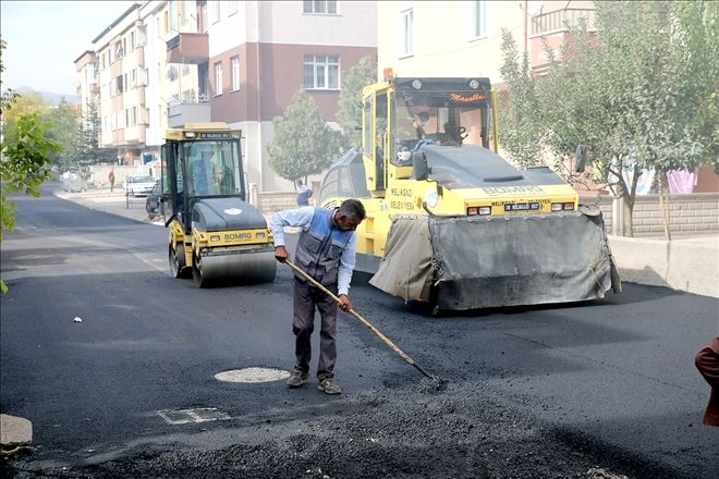 Tacettin Veli Mahallesi´nde 2 bin 200 ton asfalt kullanıldı 