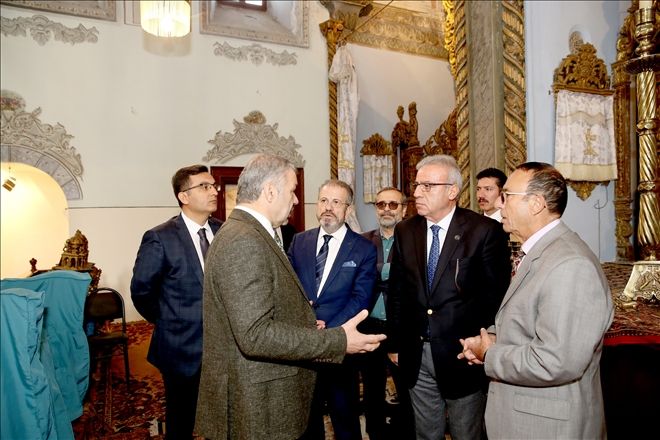 Başkan Çelik, Kayseri Kilisesi Vakfı temsilcileriyle görüştü 