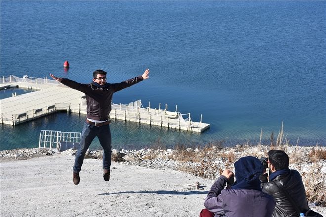 Büyükşehirin fotoğrafçıları Yamula Barajı´nda 