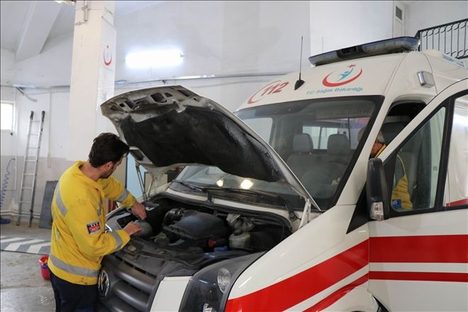 Sağlık Müdürlüğü kendi ambulans tamirhanesini kurdu 