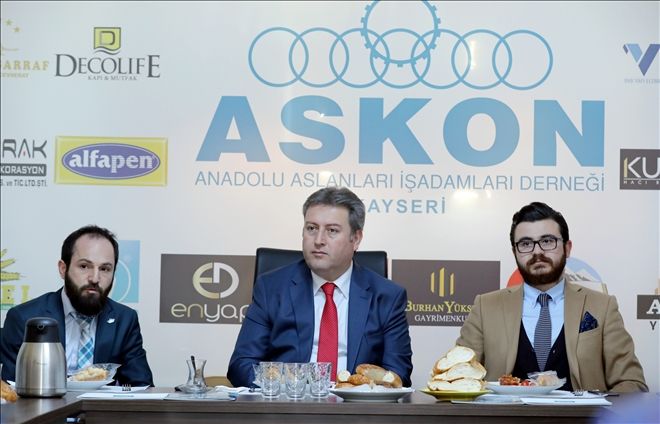 Başkan Palancıoğlu ?Biz Bize´ sohbetlerine konuk oldu