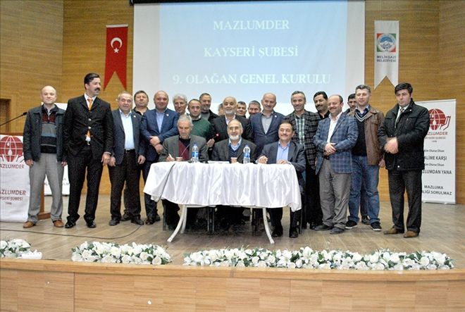 Mazlumder 9. Olağan Genel Kurulu yapıldı