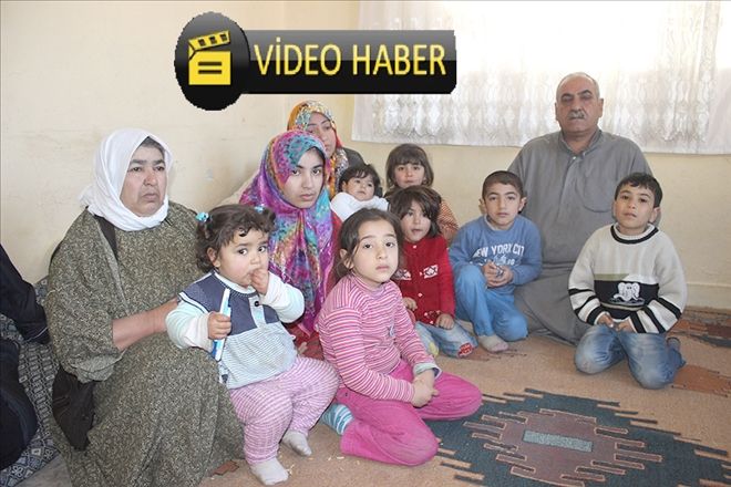 Türkmen ailenin zorlu yaşam mücadelesi 