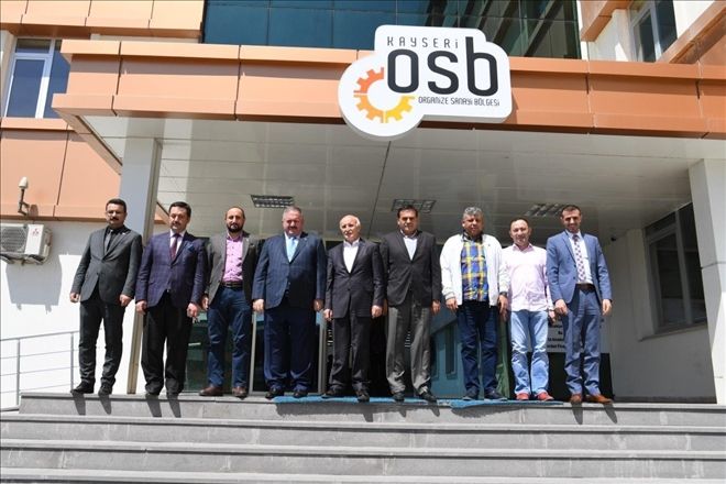 Kayseri OSB yönetimine hayırlı olsun ziyaretleri sürüyor