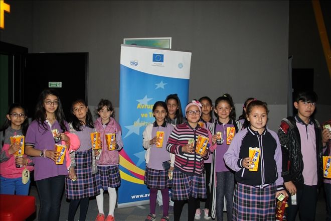 Avrupa Günü Çocuk Film Gösterimi Etkinliği Gerçekleştirildi