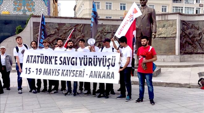 ATA´YA SAYGI YÜRÜYÜŞÜ