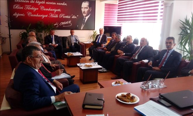 CHP Kayseri Mayıs Ayı ilçe Başkanları toplantısı yapıldı