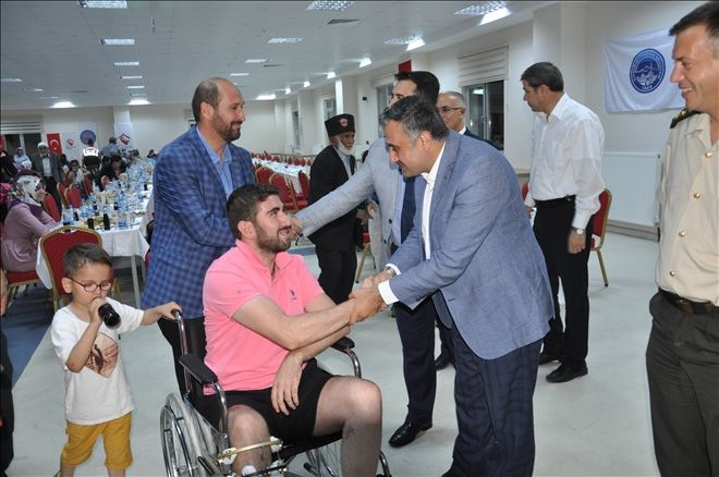 Develi´de şehit ve gazi yakınları ile iftar yapıldı