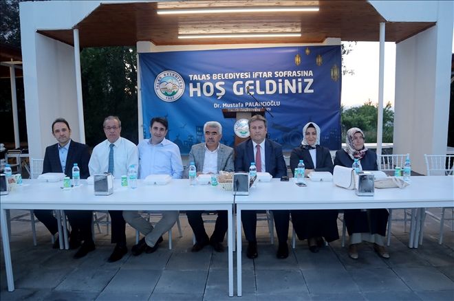 Talas personeli iftar sofrasında buluştu