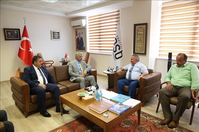 Başkan Çelik, Kayseri OSB´nin yönetimini ziyaret etti 