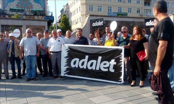 ADALET İÇİN MÜCADELE EDİYORUZ