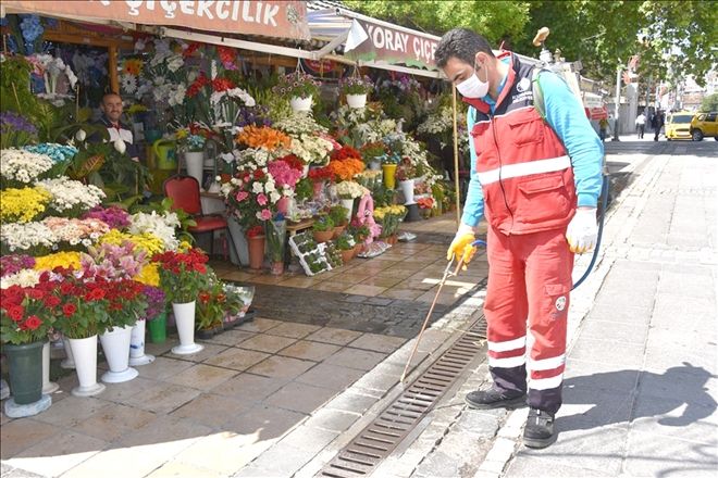 Kocasinan´da huzurlu bir yaz için haşere ile mücadele devam ediyor