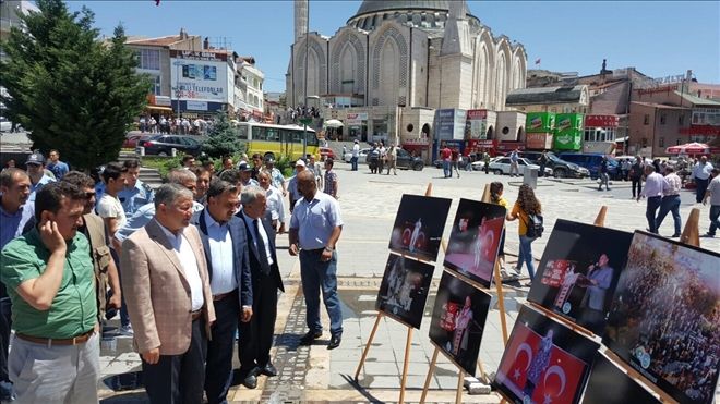 15 Temmuz sergisi açıldı