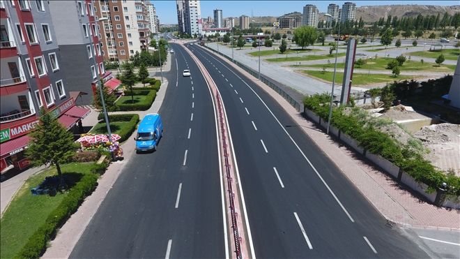 Melikgazi yolların bakım ve onarımına büyük önem veriyor