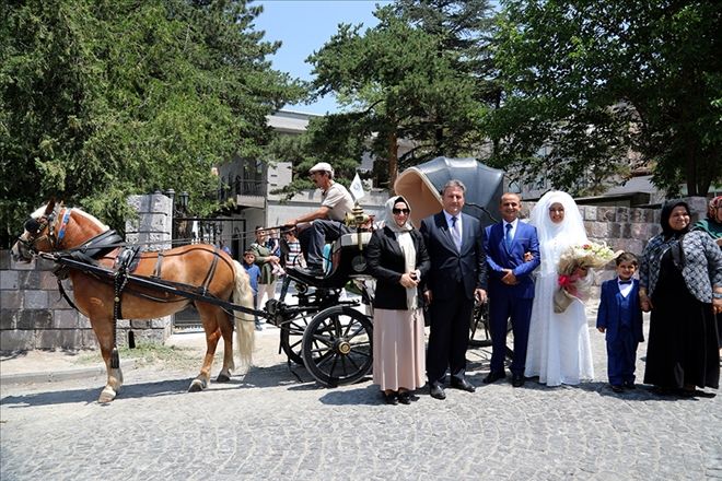 Talas´ın nostaljik nikah salonu hizmete hazır