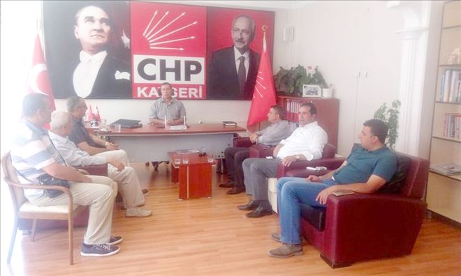 Mezapotomya Serhat Boyları Dayanışma ve Kültür Derneği´nden CHP´ye ziyaret