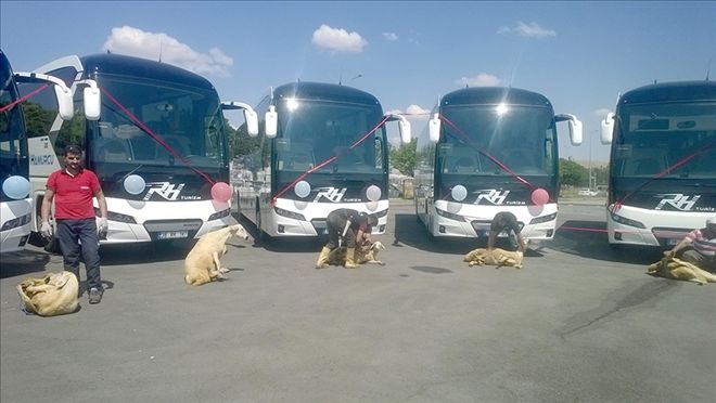 RH Turizm Yeni Araçlarını Teslim Aldı