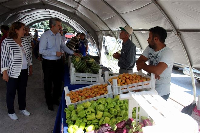 Erciyesevler Mahallesi Organik Ürünler Pazarı açıldı 