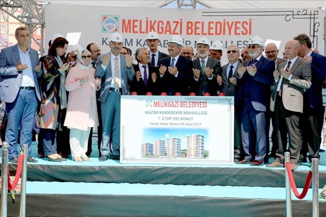 Kazım Karabekir´de 392 konutun temeli atıldı