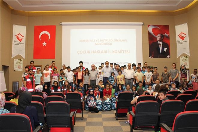 Devlet Suriyeli ve Türk çocukları kaynaştırıyor