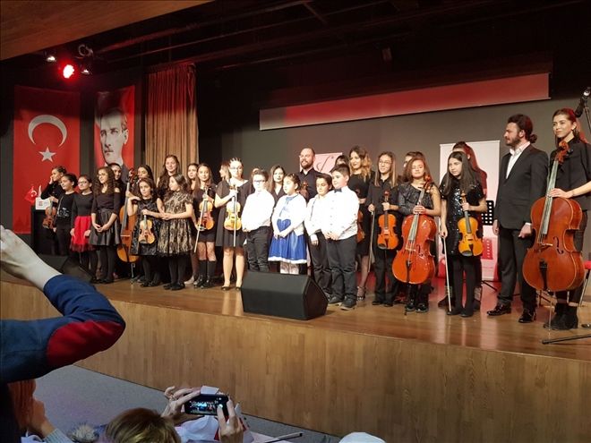 CAKA´nın minik sanatçıları konser verdi 