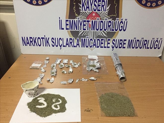 Kayseri´de uyuşturucu operasyonları: 11 gözaltı 