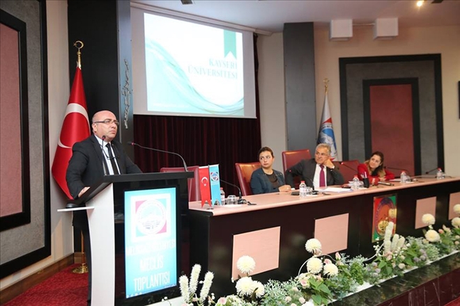 Kayseri Üniversitesi Melikgazi Belediye Meclisinde tanıtıldı 