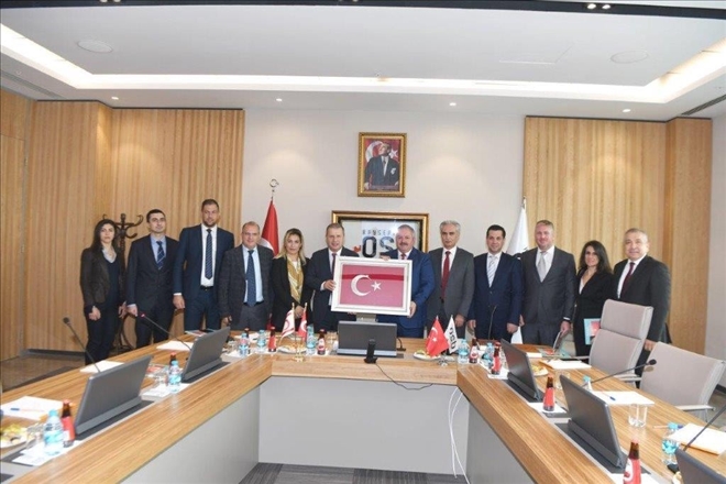 Kıbrıs Türk Sanayi Odası Heyetinden Kayseri OSB Ziyareti 