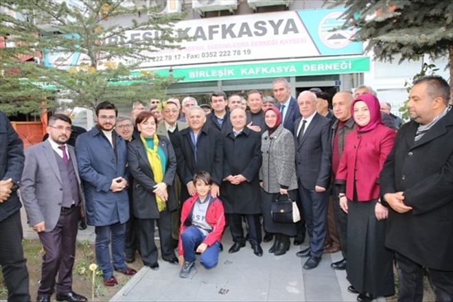 Büyükkılıç´tan Birleşik Kafkasya Derneği´ne ziyaret