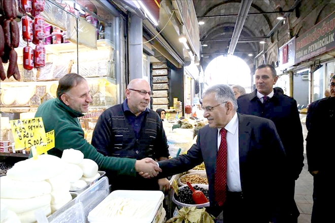 Başkan Büyükkılıç, ?Esnaf Ve Ticaretin Merkezi Kayseri? dedi 