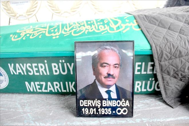 İş adamı Derviş Binboğa son yolculuğuna uğurlandı 