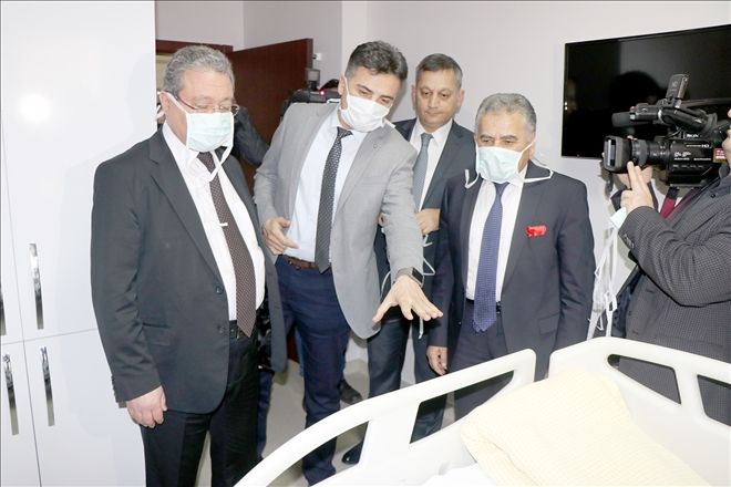 ERÜ Çocuk Hastanesi´nde üniteler yenilendi