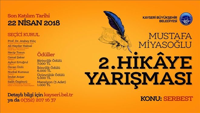 Büyükşehir´den ikinci hikaye yarışması 