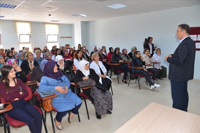 MELMEK kursiyerleri sağlık sohbetlerinde buluştu 