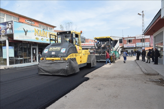 Nakliyeciler Sitesinde yol düzenleme ve asfalt çalışmaları başladı 