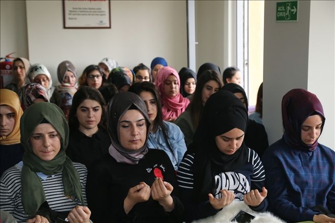 KAYMEK´te kadınlar Afrin kahramanları için yapılan duada buluştu 