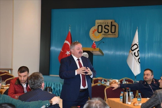 Kayseri OSB´de sanayici buluşmaları devam ediyor 