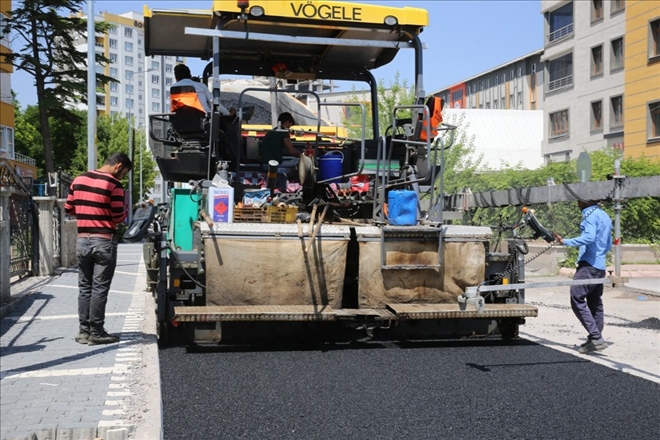 Nurihas Mahallesinde asfaltlama Çalışması başladı 