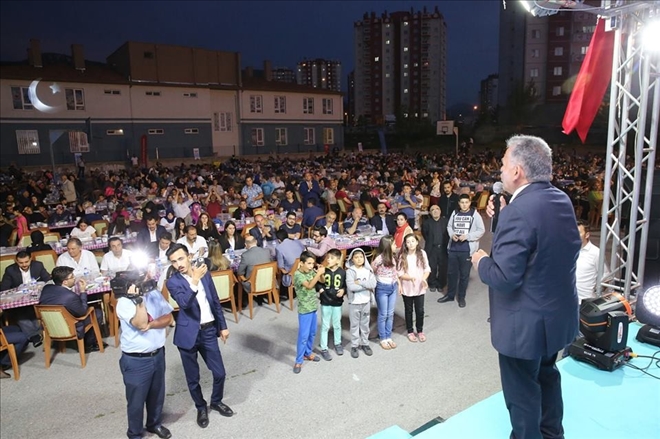 Büyükkılıç´tan Tınaztepe halkına üç yatırım müjdesi 