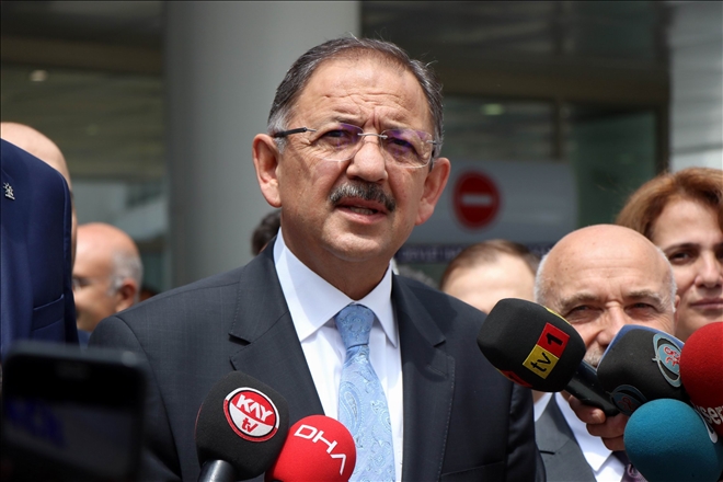 Bakan Özhaseki, Kayseri Şehir Hastanesini gezdi 