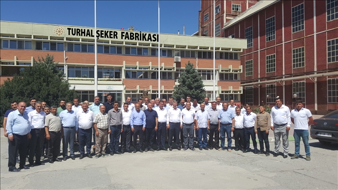 Turhal Şeker Fabrikasında revizyon çalışmaları sürüyor 