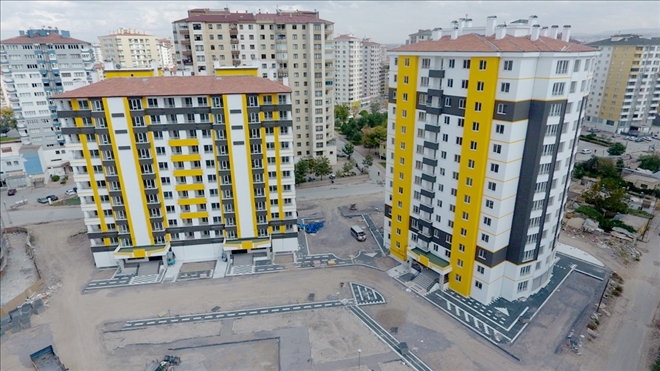 Melikgazi´de 2 Blokta 92 Daire ve 6 Dükkan ihalesi 