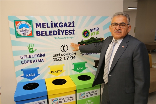 Melikgazi´de hedef sıfır atık 