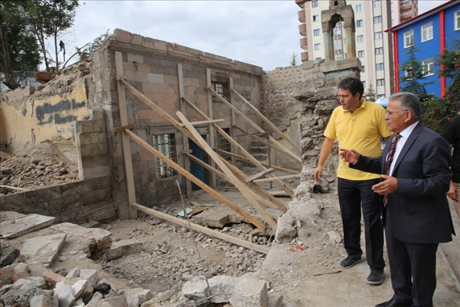 Başkan Memduh Büyükkılıç, Bozatlı Paşa Narlı Mescidi´nde 