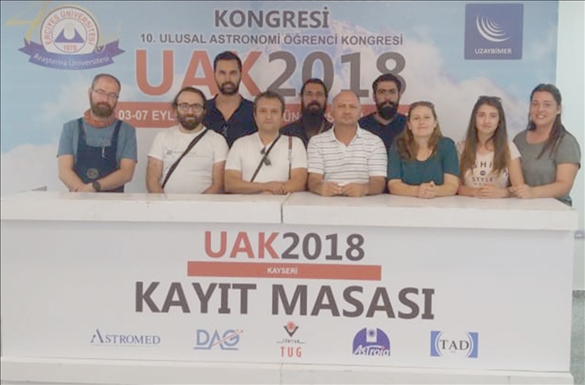 Uzay bilimciler Erciyes Üniversitesinde buluşacak 