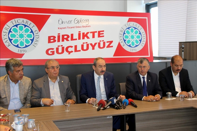 KTO Başkanı Gülsoy´dan birlik  çağrısı